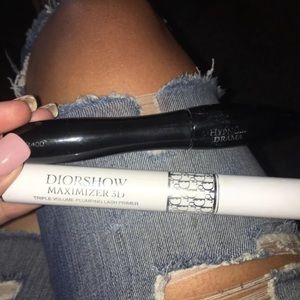 Dior and Lancôme mascara